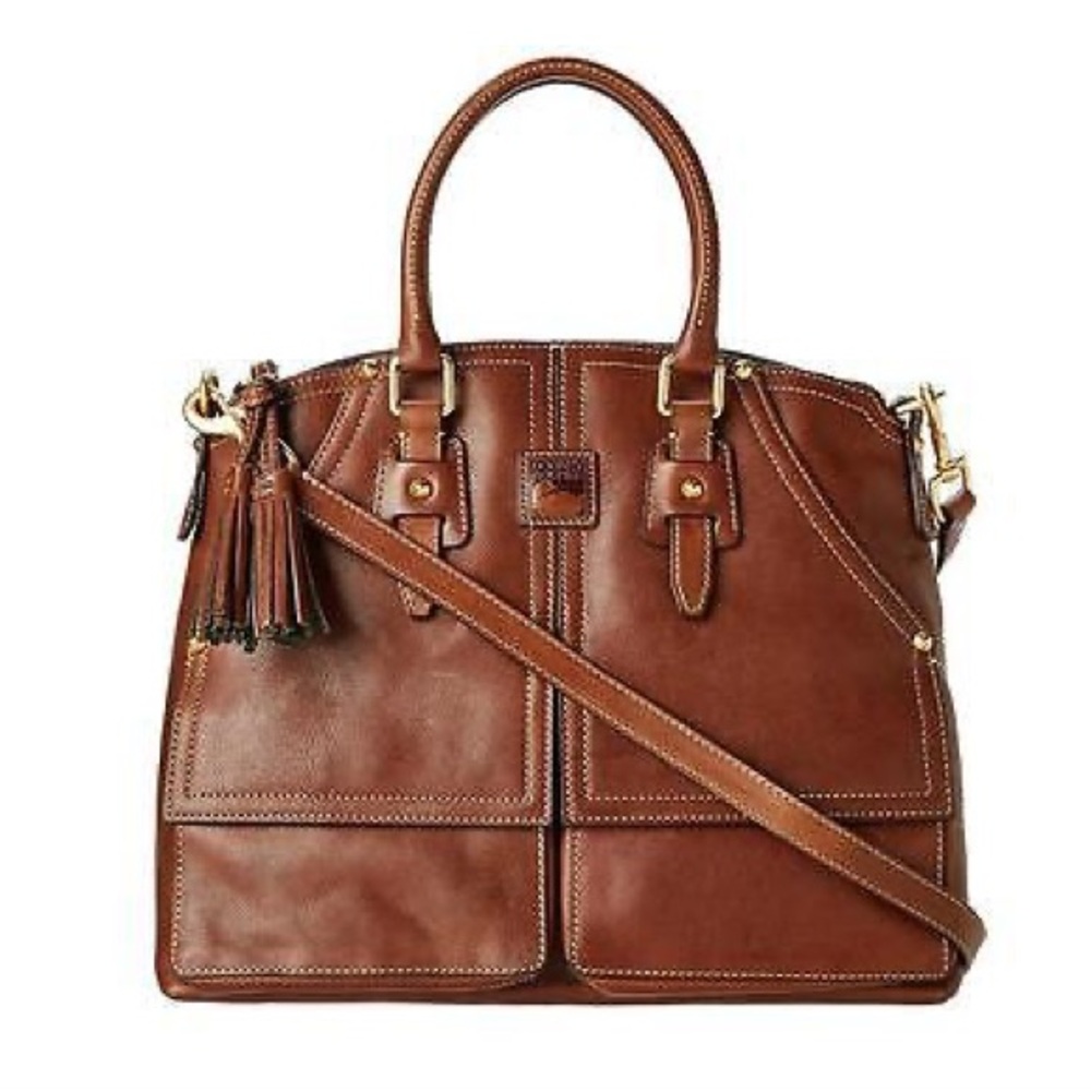 Dooney & Bourke Rich Brown Satchel
